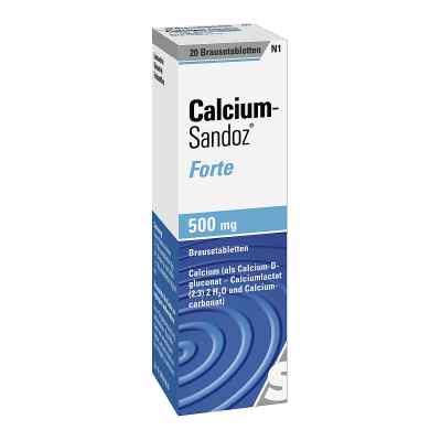 Calcium Sandoz forte tabletki musujące 20 szt. od Hexal AG PZN 00169644