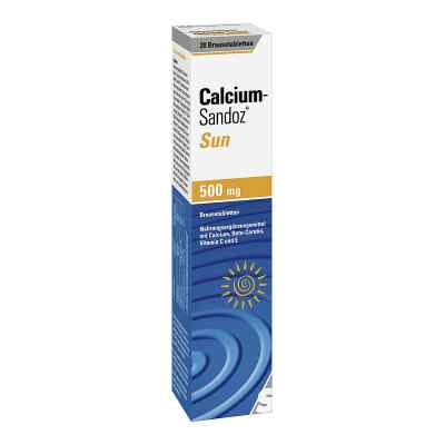 Calcium Sandoz Sun tabletki musujące 20 szt. od Hexal AG PZN 00729971