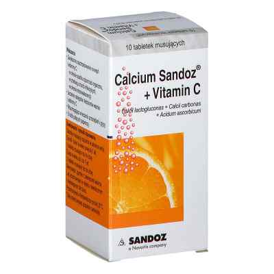 Calcium-Sandoz+Vitamin C tabletki musujące
