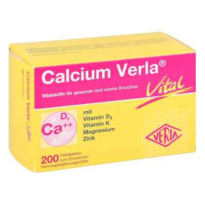 Calcium Verla Vital Tabletki 200 szt. od Verla-Pharm Arzneimittel GmbH & Co. KG PZN 09704837