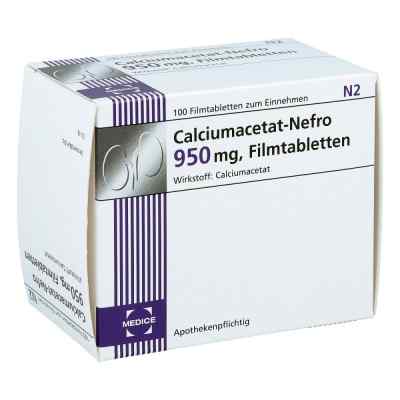 Calciumacetat Nefro 950 mg Filmtabl. 100 szt. od MEDICE Arzneimittel Pütter GmbH& PZN 03078184
