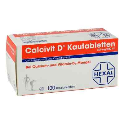 Calcivit D Kautabl. 100 szt. od CHEPLAPHARM Arzneimittel GmbH PZN 01364833