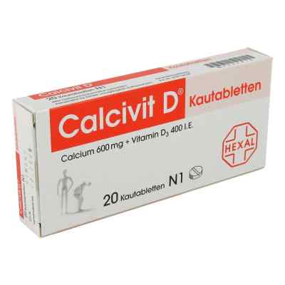 Calcivit D Kautabl. 20 szt. od CHEPLAPHARM Arzneimittel GmbH PZN 01364810