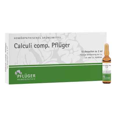 Calculi Comp. Pflueger ampułki 10 szt. od Homöopathisches Laboratorium Alexander Pflüger Gmb PZN 00895652