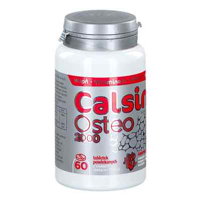 Calsin Osteo 2000 tabletki 60  od LABORATORIA NATURY SP Z O.O. PZN 08302076