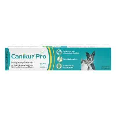 Canikur Pro Pasta dla psów i kotów wspierająca florę jelitową 15 ml od Boehringer Ingelheim VETMEDICA GmbH PZN 05499984
