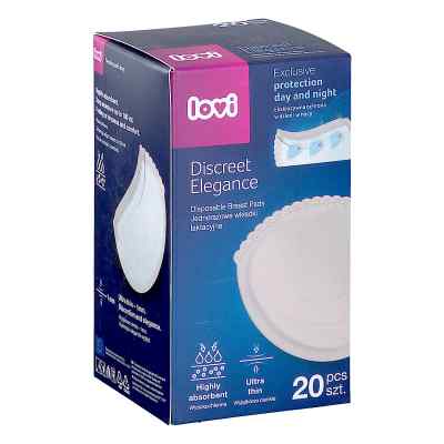 Canpol Lovi Discreet Elegance Wkładki laktacyjne beżowe 19/610
