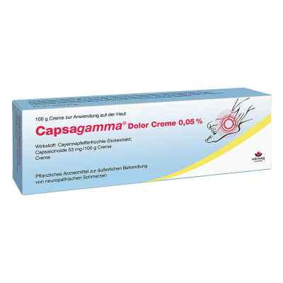 Capsagamma Dolor krem 0,05% 100 g od Wörwag Pharma GmbH & Co. KG PZN 09647772