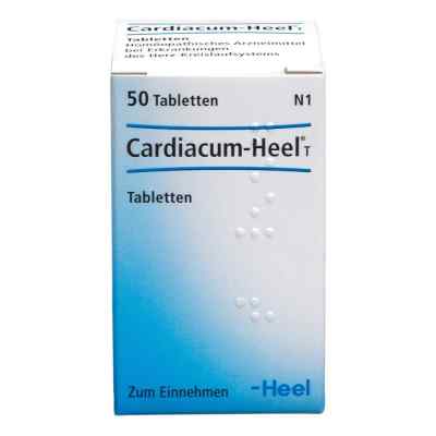 Cardiacum Heel T Tabl. 50 szt. od Biologische Heilmittel Heel GmbH PZN 02740215