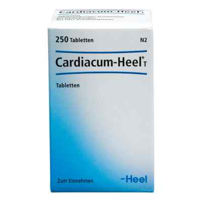 Cardiacum Heel T, tabletki 250 szt. od Biologische Heilmittel Heel GmbH PZN 02740238