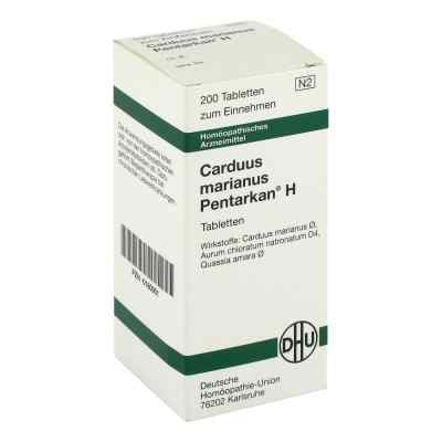 Carduus Marianus Pentarkan H Tabl. 200 szt. od DHU-Arzneimittel GmbH & Co. KG PZN 00180901