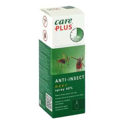 Care Plus Deet Anti Insect Spray 40% odstarszający owady 60 ml od Tropenzorg B.V. PZN 00567379