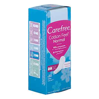 Carefree With Cotton Extract Wkładki higieniczne 20  od  PZN 08305298