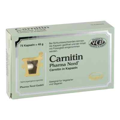 Carnitin Pharma Nord Kapsułki 75 szt. od Pharma Nord Vertriebs GmbH PZN 10762001