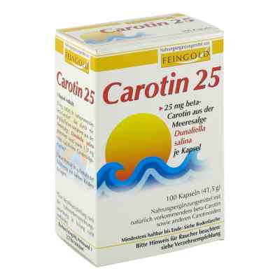 Carotin 25 Feingold kapsułki 100 szt. od Burton Feingold PZN 07291839