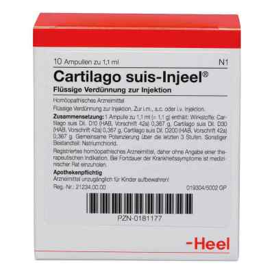 Cartilago Suis Injeele 1,1 ml