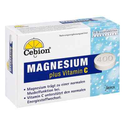Cebion Plus Magnesium 400 tabletki musujące 20 szt. od WICK Pharma - Zweigniederlassung PZN 07554552