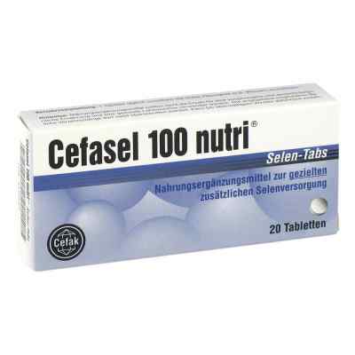 Cefasel 100 nutri Selen Tabs tabletki 20 szt. od Cefak KG PZN 04522563