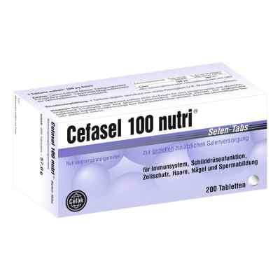 Cefasel 100 nutri Selen Tabs tabletki 200 szt. od Cefak KG PZN 07008795