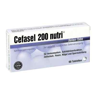 Cefasel 200 z Selenem tabletki 60 szt. od Cefak KG PZN 10549224