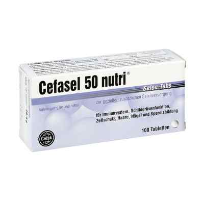 Cefasel 50 nutri Selen Tabs tabletki 100 szt. od Cefak KG PZN 04522540