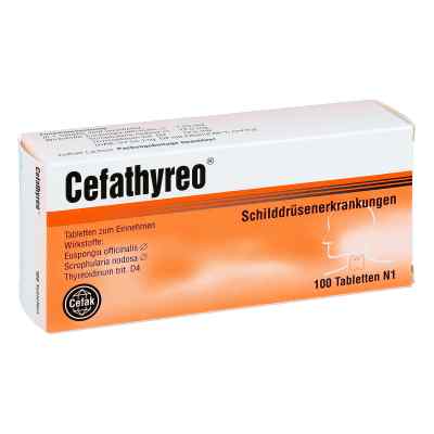 Cefathyreo Tabletten 100 szt. od Cefak KG PZN 10004772