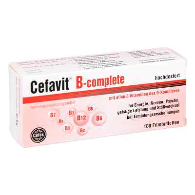 Cefavit B-complete Tabletki powlekane 100 szt. od Cefak KG PZN 13928838