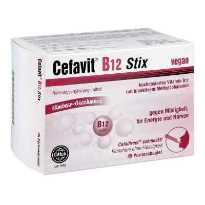 Cefavit B12 Stix Granulat 45 szt. od Cefak KG PZN 16333270