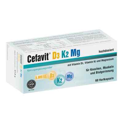 Cefavit D3 K2 Mg kapsułki 60 szt. od Cefak KG PZN 15580150