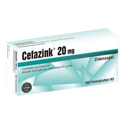 Cefazink 20 mg Filmtabl. 100 szt. od Cefak KG PZN 02252786