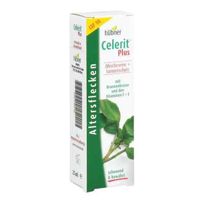 Celerit Plus krem rozjaśniający z czynnikiem ochronnym 25 ml od Hübner Naturarzneimittel GmbH PZN 01094799