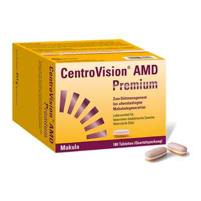 Centrovision Amd Premium Tabletten 180 szt. od OmniVision GmbH PZN 15584047