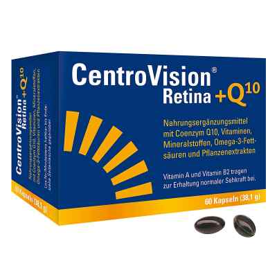Centrovision Retina+q10 Kapseln 60 szt. od OmniVision GmbH PZN 18599500