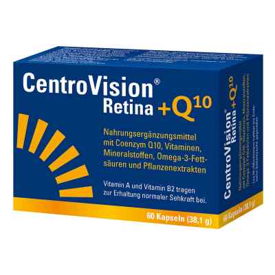 Centrovision Retina+q10 Kapseln 60 szt. od OmniVision GmbH PZN 18599500