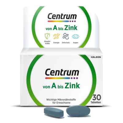 Centrum A-zink Tabletki 30 szt. od Haleon Germany GmbH PZN 14170450