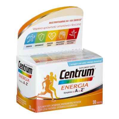 Centrum Energia tabletki 30  od PFIZER ITALIA S.R.L. PZN 08302205