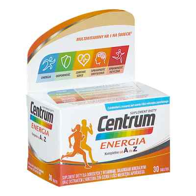 Centrum Energia tabletki 30  od GLAXOSMITHKLINE CONSUMER HEALTHCARE SP. Z O.O. PZN 08304578
