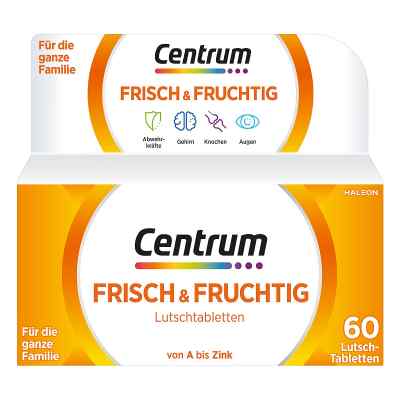 Centrum frisch & fruchtig tabletki do ssania 60 szt. od Haleon Germany GmbH PZN 07687589