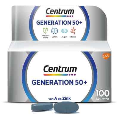 Centrum Generation 50+ Tabletki 100 szt. od GlaxoSmithKline Consumer Healthc PZN 14170533