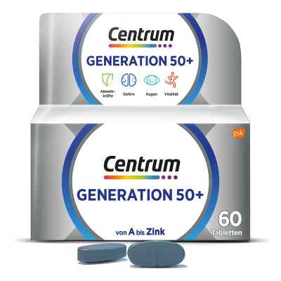 Centrum Generation 50+ Tabletki 60 szt. od GlaxoSmithKline Consumer Healthc PZN 14170527