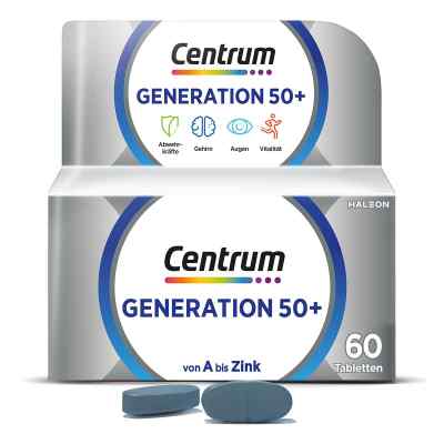 Centrum Generation 50+ Tabletki 60 szt. od Haleon Germany GmbH PZN 14170527