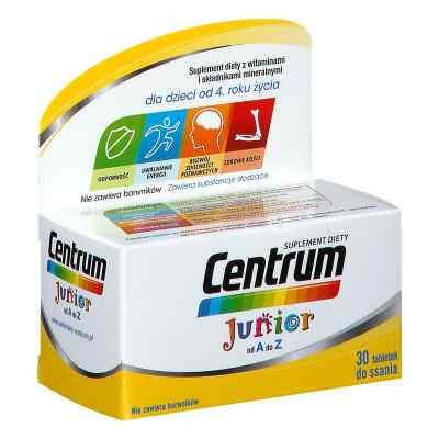 Centrum Junior tabletki 30 od GLAXOSMITHKLINE CONSUMER HEALTHC PZN 08303658