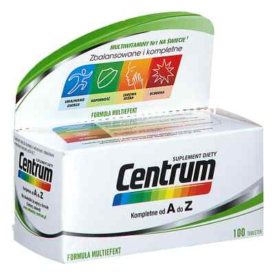 CENTRUM kompletne od A do Z tabletki 100  od  PZN 08304193