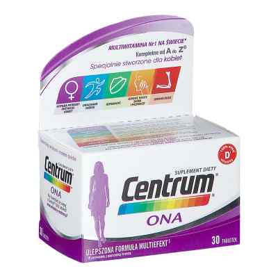 CENTRUM ONA tabletki 30  od  PZN 08301578