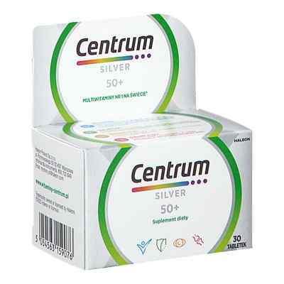 Centrum Silver 50+ tabletki 30 od PZN 08305078