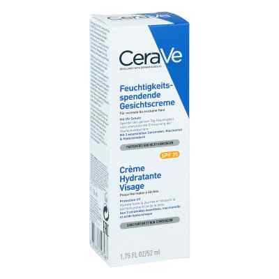 CeraVe nawilżający krem do twarzy SPF25 52 ml od L'Oreal Deutschland GmbH PZN 14017665