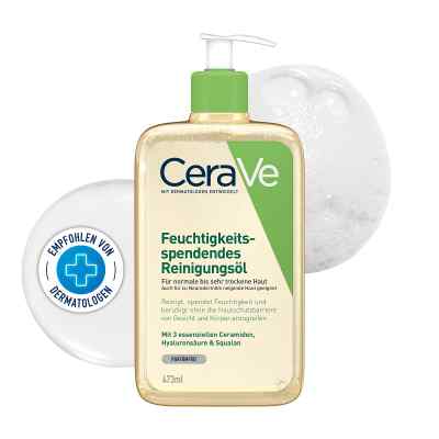 Cerave nawilżający pieniący się olejek z ceramidami do mycia