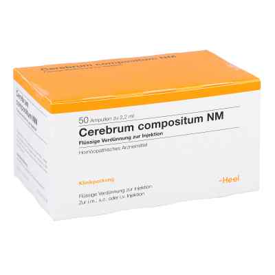 Cerebrum Compositum Nm w ampułkach 50 szt. od Biologische Heilmittel Heel GmbH PZN 01674870