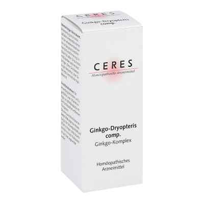 Ceres Ginkgo dryopteris comp. krople 20 ml od CERES Heilmittel GmbH PZN 00503103