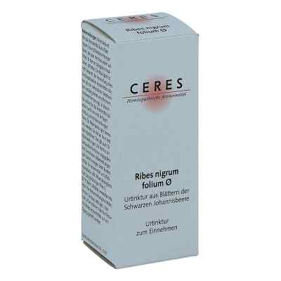 Ceres Ribes nigrum folium Urtinktur 20 ml od CERES Heilmittel GmbH PZN 12724944